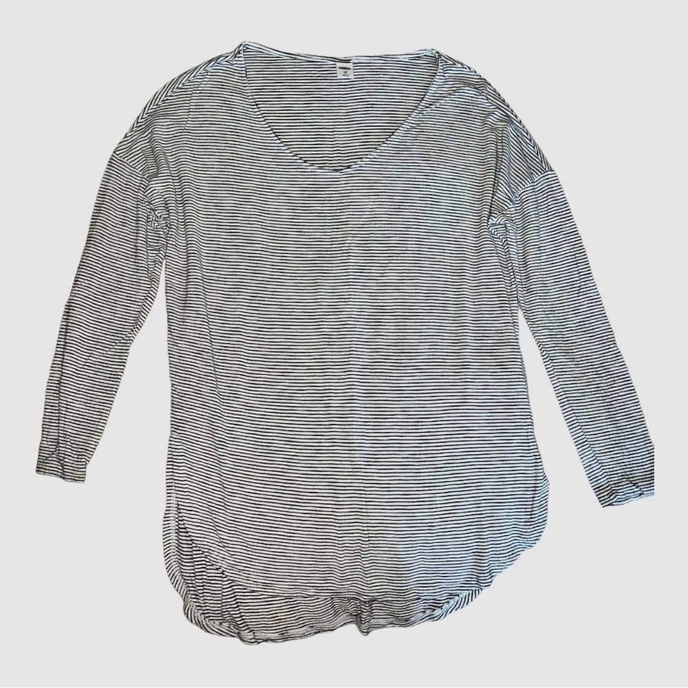 xs Black 3/4 Sleeve